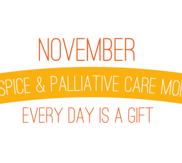 Hospice & Palliative Care Month